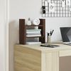vidaXL Έπιπλο Οργάνωσης Γραφείου Καφέ Δρυς 34,5x15,5x35,5εκ Επεξ. Ξύλο