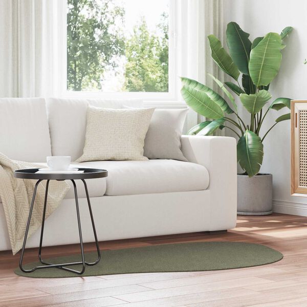 vidaXL Χαλί Δασικό Πράσινο 80 x 150 cm Πολυεστέρας