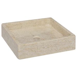 vidaXL &Nu;&iota;&pi;&tau;ή&rho;&alpha;&sigmaf; &Kappa;&rho;&epsilon;&mu; 40 x 40 x 10 &epsilon;&kappa;. &Mu;&alpha;&rho;&mu;ά&rho;&iota;&nu;&omicron;&sigmaf;