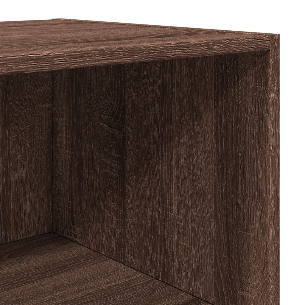 vidaXL Ντουλάπι Καφέ Δρυς 50x41x185 εκ. από Επεξεργασμένο Ξύλο