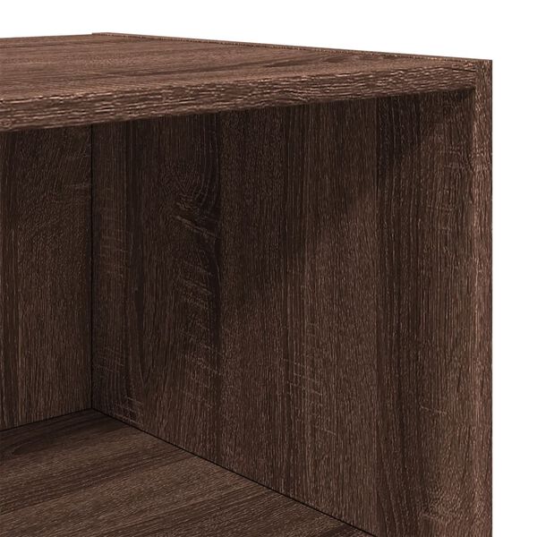 vidaXL Ντουλάπι Καφέ Δρυς 50x41x185 εκ. από Επεξεργασμένο Ξύλο