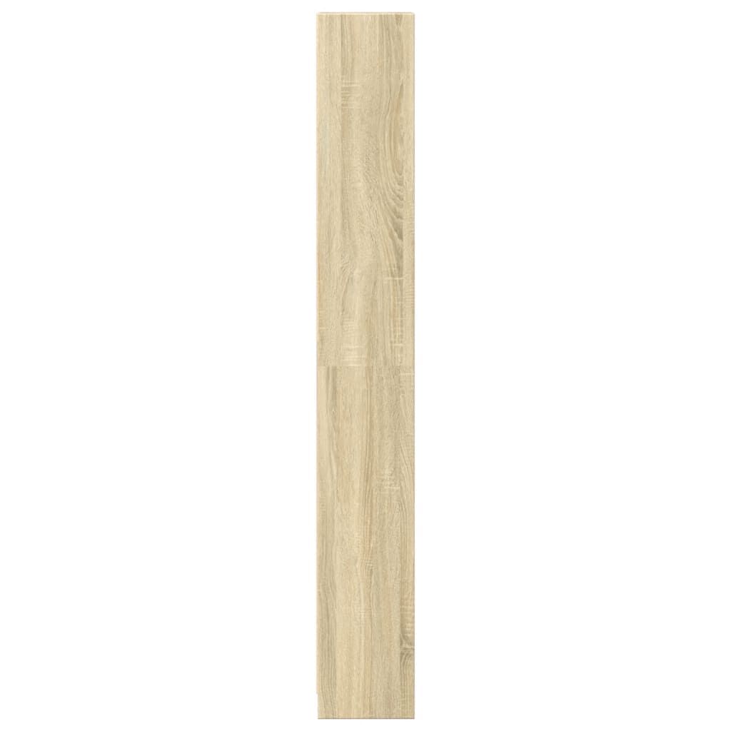 vidaXL Βιβλιοθήκη Sonoma Δρυς 40x24x176 εκ. από Επεξεργασμένο Ξύλο
