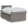 vidaXL &Kappa;&rho;&epsilon;&beta;ά&tau;&iota; Boxspring &mu;&epsilon; &Sigma;&tau;&rho;ώ&mu;&alpha; Taupe 120x200 &epsilon;&kappa;. &Upsilon;&phi;&alpha;&sigma;&mu;ά&tau;&iota;&nu;&omicron;