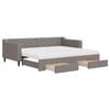 vidaXL &Kappa;&alpha;&nu;&alpha;&pi;έ&sigmaf; &Kappa;&rho;&epsilon;&beta;ά&tau;&iota; &Sigma;&upsilon;&rho;ό&mu;&epsilon;&nu;&omicron;&sigmaf; Taupe 90x200 &epsilon;&kappa;. Ύ&phi;&alpha;&sigma;&mu;&alpha; & &Sigma;&upsilon;&rho;&tau;ά&rho;&iota;&alpha;