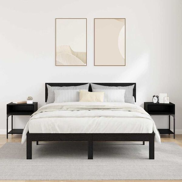 vidaXL &Kappa;&omicron;&mu;&omicron;&delta;ί&nu;&omicron; 2 pcs &Mu;&alpha;ύ&rho;&eta; &Omicron;&xi;&upsilon;ά 40 x 40 x 50 cm &Epsilon;&pi;&epsilon;&xi;&epsilon;&rho;&gamma;&alpha;&sigma;&mu;έ&nu;&omicron; &xi;ύ&lambda;&omicron;