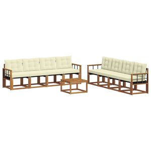 vidaXL &Sigma;&epsilon;&iota;&rho;ά &Kappa;&alpha;&nu;&alpha;&pi;έ &Epsilon;&xi;&omega;&tau;&epsilon;&rho;&iota;&kappa;&omicron;ύ &mu;&epsilon; &mu;&alpha;&xi;&iota;&lambda;ά&rho;&iota; 9 pcs &Phi;&upsilon;&sigma;&iota;&kappa;ό &kappa;&alpha;&iota; &Kappa;&rho;έ&mu;&alpha;