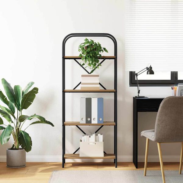 vidaXL &Rho;ά&phi;&iota; &Beta;&iota;&beta;&lambda;ί&omega;&nu; Artisan Oak 60 x 30 x 146 &epsilon;&kappa; &Epsilon;&pi;&epsilon;&xi;&epsilon;&rho;&gamma;&alpha;&sigma;&mu;έ&nu;&omicron; &xi;ύ&lambda;&omicron;