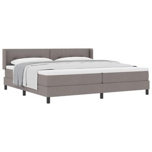 vidaXL &Kappa;&rho;&epsilon;&beta;ά&tau;&iota; &mu;&epsilon; &epsilon;&lambda;&alpha;&tau;ή&rho;&iota;&alpha; &mu;&epsilon; &sigma;&tau;&rho;ώ&mu;&alpha; Taupe 200 x 200 cm ύ&phi;&alpha;&sigma;&mu;&alpha;
