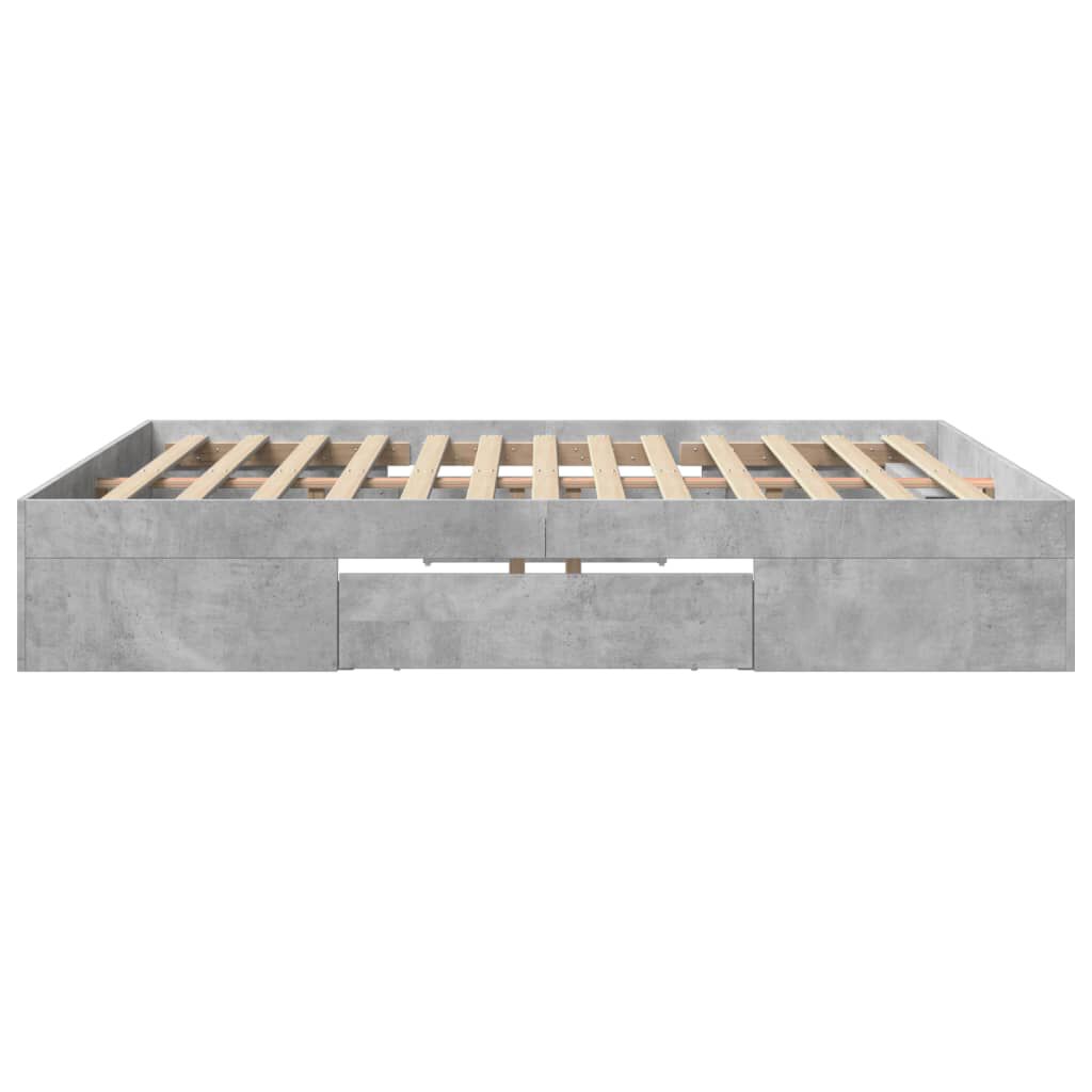vidaXL Πλαίσιο κρεβατιού χωρίς στρώμα 180x200 εκ. Επεξεργασμένο Ξύλο