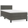 vidaXL &Kappa;&rho;&epsilon;&beta;ά&tau;&iota; Boxspring &mu;&epsilon; &Sigma;&tau;&rho;ώ&mu;&alpha; &Sigma;&kappa;&omicron;ύ&rho;&omicron; &Gamma;&kappa;&rho;&iota; 90x200 &epsilon;&kappa;. &Beta;&epsilon;&lambda;&omicron;ύ&delta;&iota;&nu;&omicron;