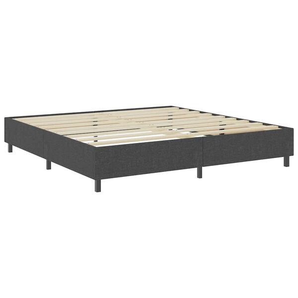 vidaXL &Pi;&lambda;&alpha;ί&sigma;&iota;&omicron; &Kappa;&rho;&epsilon;&beta;&alpha;&tau;&iota;&omicron;ύ Boxspring &Gamma;&kappa;&rho;&iota; 200 x 200 &epsilon;&kappa;. &Upsilon;&phi;&alpha;&sigma;&mu;ά&tau;&iota;&nu;&omicron;
