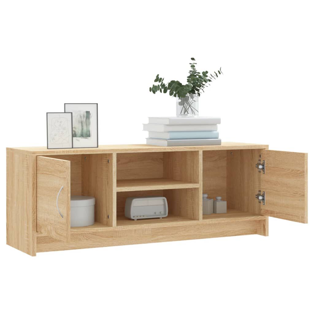 vidaXL Έπιπλο Τηλεόρασης Sonoma Δρυς 102x30x37,5 εκ. Επεξ. Ξύλο