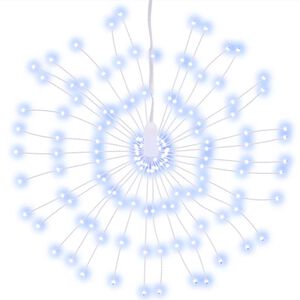 vidaXL Φωτάκια Χριστουγεννιάτικα 140 LED Ψυχρό Λευκό 17 εκ.