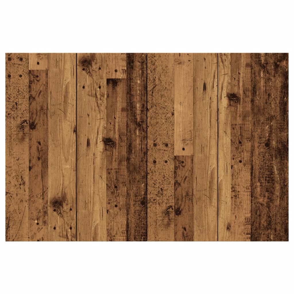 vidaXL Κεφαλάρι κρεβατιού Παλιό ξύλο 120x1,5x80 cm