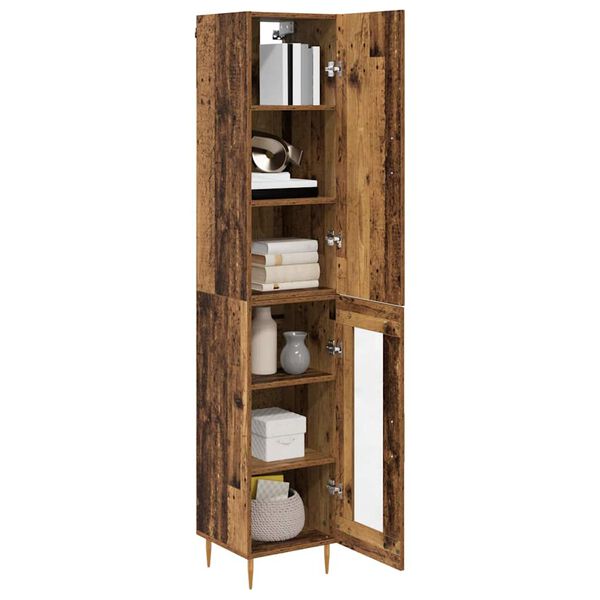 vidaXL Highboard 2 pcs &Pi;&alpha;&lambda;&iota;ό &Xi;ύ&lambda;&omicron; &Epsilon;&pi;&epsilon;&xi;&epsilon;&rho;&gamma;&alpha;&sigma;&mu;έ&nu;&omicron; &xi;ύ&lambda;&omicron;