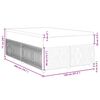 vidaXL &Kappa;&rho;&epsilon;&beta;ά&tau;&iota; Boxspring &mu;&epsilon; &Sigma;&tau;&rho;ώ&mu;&alpha; &Sigma;&kappa;&omicron;ύ&rho;&omicron; &Mu;&pi;&lambda;&epsilon; 120x200 &epsilon;&kappa;. &Beta;&epsilon;&lambda;&omicron;ύ&delta;&iota;&nu;&omicron;
