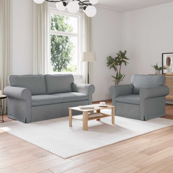 vidaXL &Kappa;&alpha;&nu;&alpha;&pi;έ&sigmaf; 2 pcs &Alpha;&nu;&omicron;&iota;&chi;&tau;ό &gamma;&kappa;&rho;&iota;