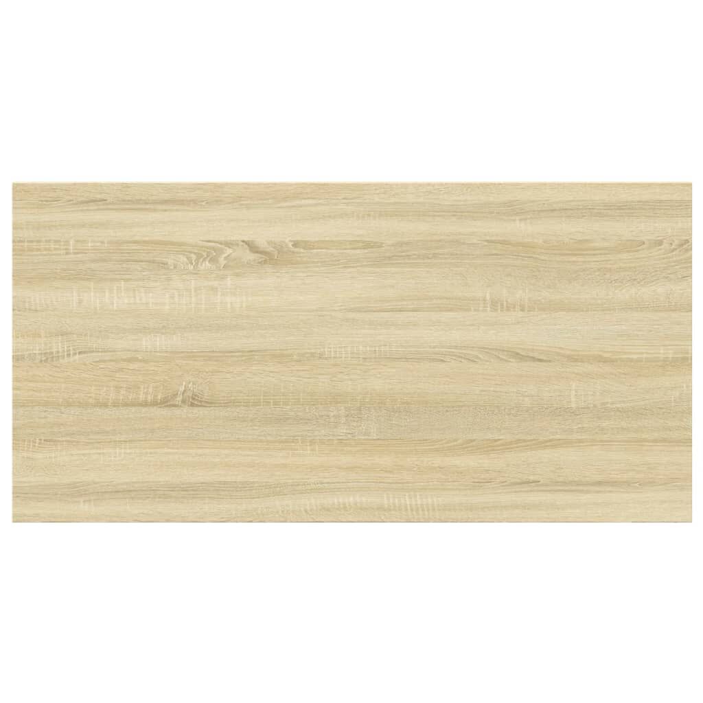 vidaXL Ράφια Βιβλιοθήκης 4 τεμ. Sonoma Δρυς 60x30x1,5 εκ. Μοριοσανίδα