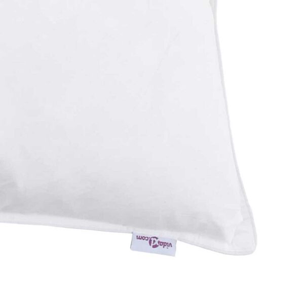 vidaXL Σετ Παπλωμάτων με μαξιλάρι 2 pcs Λευκό 155 x 220 cm Πούπουλο