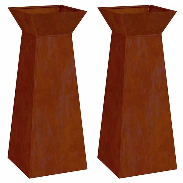 vidaXL &Gamma;&lambda;ά&sigma;&tau;&rho;&alpha; &Pi;&upsilon;&lambda;ώ&nu;&alpha;&sigmaf; 2 pcs &Alpha;&sigma;&eta;&mu;ί 40 x 40 x 100 cm