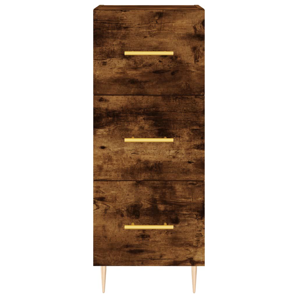 vidaXL Ντουλάπι Καπνιστή Δρυς 34,5 x 34 x 90 εκ. Επεξεργασμένο Ξύλο