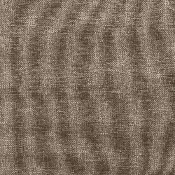 vidaXL Κρεβάτι Boxspring με Στρώμα & LED Taupe 160x200 εκ. Υφασμάτινο