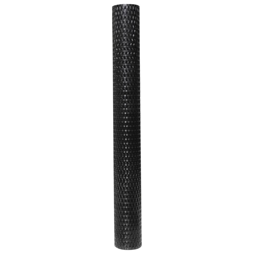 vidaXL Διαχωριστικό Βεράντας Μαύρο 300 x 80 εκ. από Συνθετικό Ρατάν