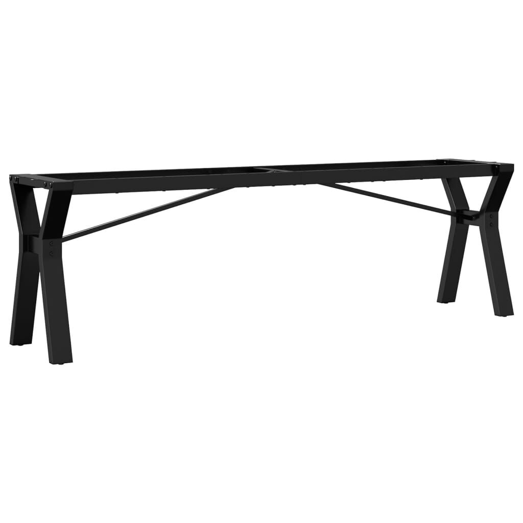 vidaXL Πόδια Τραπεζιού Σαλονιού σε Σχήμα «Y» 140x30x43 εκ. Ατσάλι