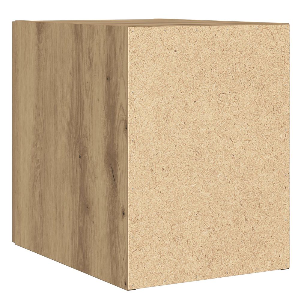 vidaXL Έπιπλο Τοίχου Μασίφ Δρυός 30x42.5x40 εκ. Κατασκευασμένο Ξύλο