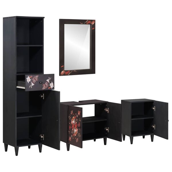 vidaXL &Sigma;&epsilon;&tau; &Nu;&tau;&omicron;&upsilon;&lambda;&alpha;&pi;&iota;ώ&nu; &Mu;&pi;ά&nu;&iota;&omicron;&upsilon; &mu;&epsilon; &sigma;&upsilon;&rho;&tau;ά&rho;&iota; 4 pcs &Sigma;&tau;&epsilon;&rho;&epsilon;ό &xi;ύ&lambda;&omicron; &mu;ά&nu;&gamma;&kappa;&omicron;