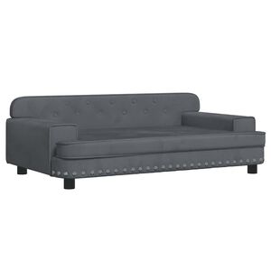 vidaXL &Kappa;&rho;&epsilon;&beta;ά&tau;&iota; &Sigma;&kappa;ύ&lambda;&omicron;&upsilon; &Sigma;&kappa;&omicron;ύ&rho;&omicron; &Gamma;&kappa;&rho;&iota; 90 x 53 x 30 &epsilon;&kappa;. &Beta;&epsilon;&lambda;&omicron;ύ&delta;&iota;&nu;&omicron;