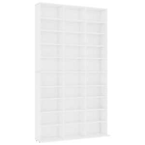 vidaXL Έ&pi;&iota;&pi;&lambda;&omicron; &gamma;&iota;&alpha; CD &Lambda;&epsilon;&upsilon;&kappa;ό 102 x 23 x 177,5 &epsilon;&kappa;. &alpha;&pi;ό &Epsilon;&pi;&epsilon;&xi;&epsilon;&rho;&gamma;&alpha;&sigma;&mu;έ&nu;&omicron; &Xi;ύ&lambda;&omicron;