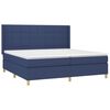 vidaXL &Kappa;&rho;&epsilon;&beta;ά&tau;&iota; Boxspring &mu;&epsilon; &Sigma;&tau;&rho;ώ&mu;&alpha; &Mu;&pi;&lambda;&epsilon; 200x200 &epsilon;&kappa;. &Upsilon;&phi;&alpha;&sigma;&mu;ά&tau;&iota;&nu;&omicron;