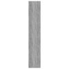 vidaXL Βιβλιοθήκη/Διαχωρ. Χώρου Γκρι Sonoma 60x30x166 εκ Επεξεργ. Ξύλο