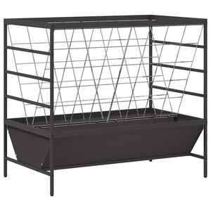 vidaXL &Tau;&alpha;ΐ&sigma;&tau;&rho;&alpha; &gamma;&iota;&alpha; &zeta;ώ&alpha; &Mu;&alpha;ύ&rho;&omicron; 100 x 60 x 90 &epsilon;&kappa;. &Psi;&upsilon;&chi;&rho;ή&sigmaf; Έ&lambda;&alpha;&sigma;&eta;&sigmaf; &Chi;ά&lambda;&upsilon;&beta;&alpha;&sigmaf;