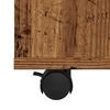 vidaXL Ντουλάπι Τροχήλατο Όψη Παλαιού Ξύλου 60x53x72 εκ. Επεξεργ. Ξύλο