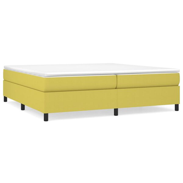 vidaXL &Kappa;&rho;&epsilon;&beta;ά&tau;&iota; Boxspring &mu;&epsilon; &Sigma;&tau;&rho;ώ&mu;&alpha; &Pi;&rho;ά&sigma;&iota;&nu;&omicron; 200x200 &epsilon;&kappa;. &Upsilon;&phi;&alpha;&sigma;&mu;ά&tau;&iota;&nu;&omicron;