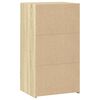 vidaXL Ντουλάπι Sonoma Δρυς 50x41x93 εκ. από Επεξεργασμένο Ξύλο