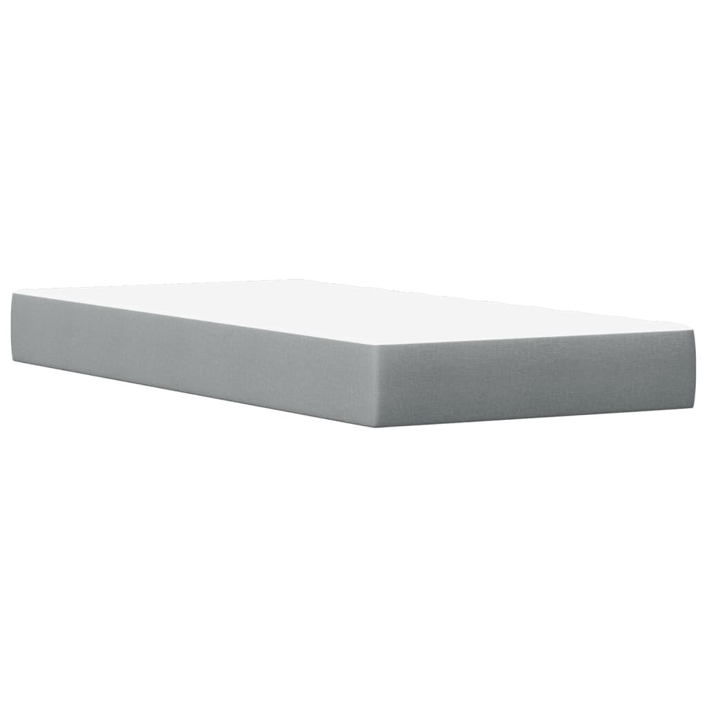 vidaXL Κρεβάτι με Συρτάρια+Στρώμα Καφέ 100x200 εκ. Μασίφ Ξύλο Πεύκου