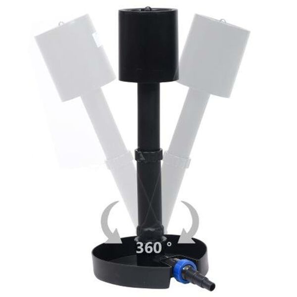 vidaXL Skimmer Επιφάνειας Νερού Λίμνης σε Όρθια Στάση