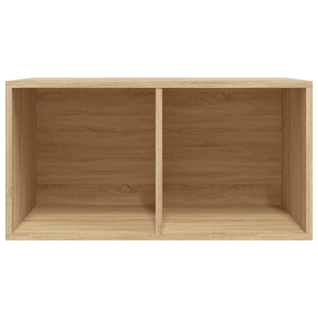 vidaXL Έπιπλο Δίσκων Βινυλίου Sonoma Δρυς 71x34x36 εκ. Επεξεργ. Ξύλο