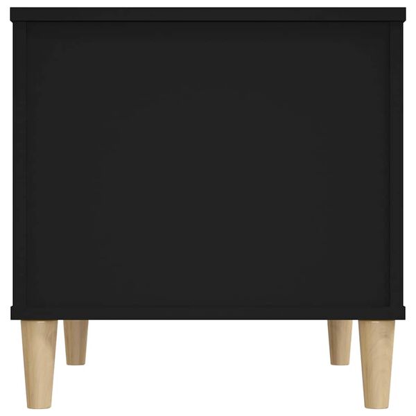 vidaXL Τραπεζάκι Σαλονιού Μαύρο 60x44,5x45 εκ. Επεξεργασμένο Ξύλο