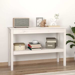 vidaXL &Tau;&rho;&alpha;&pi;έ&zeta;&iota; &kappa;&omicron;&nu;&sigma;ό&lambda;&alpha; ά&sigma;&pi;&rho;&omicron; 110x40x75 &epsilon;&kappa;. &alpha;&pi;ό &Mu;&alpha;&sigma;ί&phi; &Xi;ύ&lambda;&omicron; &Pi;&epsilon;ύ&kappa;&omicron;&upsilon;