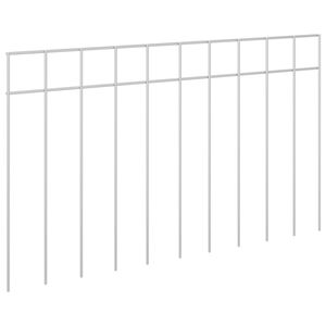 vidaXL &Pi;ά&nu;&epsilon;&lambda; &Phi;&rho;ά&chi;&tau;&eta; &Kappa;ή&pi;&omicron;&upsilon; 24 &tau;&mu;&chi;. 50 x 30 cm &Gamma;&alpha;&lambda;&beta;&alpha;&nu;&iota;&sigma;&mu;έ&nu;&omicron;&sigmaf; &Chi;ά&lambda;&upsilon;&beta;&alpha;&sigmaf;