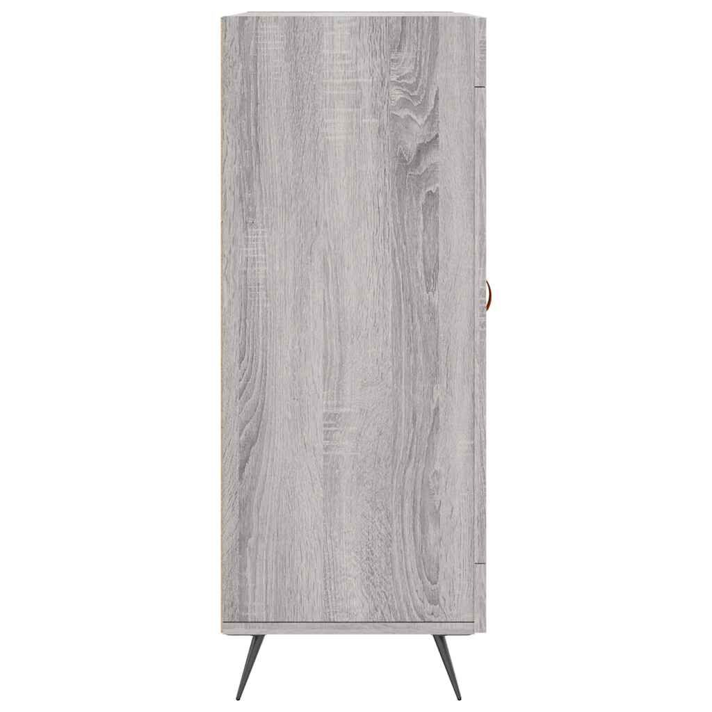 vidaXL Ντουλάπι Γκρι Sonoma 69,5 x 34 x 90 εκ. από Επεξεργασμένο Ξύλο