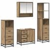 vidaXL &Sigma;&epsilon;&tau; &Epsilon;&pi;ί&pi;&lambda;&omega;&nu; &Mu;&pi;ά&nu;&iota;&omicron;&upsilon; 4 &tau;&mu;&chi;. Artisan Oak 65 x 33 x 60 &epsilon;&kappa;