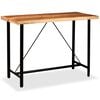vidaXL Τραπέζι Μπαρ 150 x 70 x 107 εκ. από Μασίφ Ξύλο Ακακίας