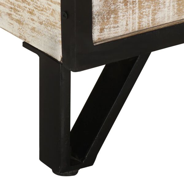 vidaXL Έπιπλο Τηλεόρασης 110 x 30 x 41 εκ. από Μασίφ Ξύλο Ακακίας