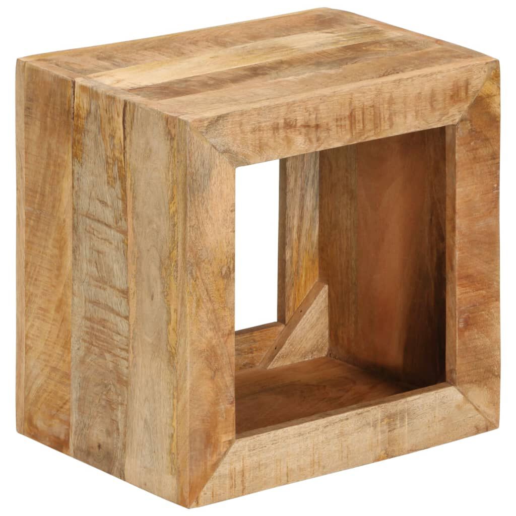 vidaXL Σκαμπό 40 x 30 x 40 εκ. από Μασίφ Ξύλο Μάνγκο