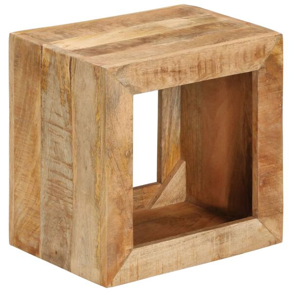 vidaXL Σκαμπό 40 x 30 x 40 εκ. από Μασίφ Ξύλο Μάνγκο